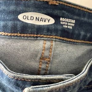 Old Navy Skinny Low Rise Jeans